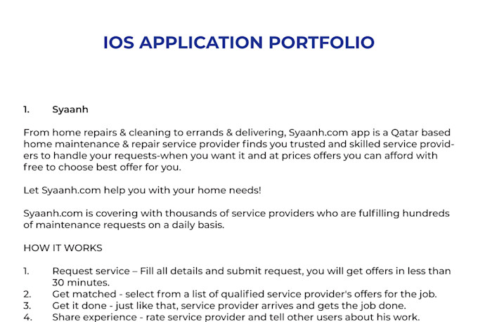 do custom ios application